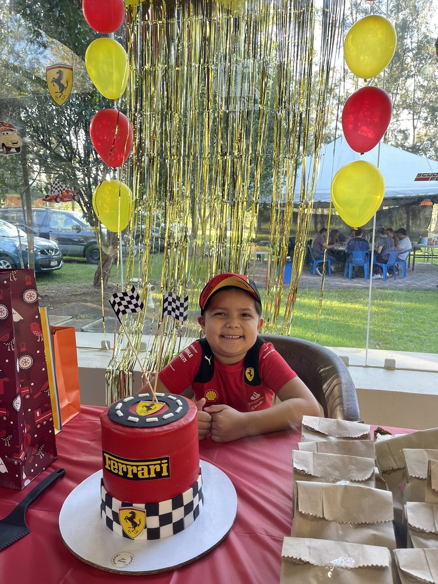 DraKikiGo's tweet photo. Hi @Charles_Leclerc My son is your #1FAN, his last birthay was about you, he Will travel 8 hours tonight From home to go to see you for the first time ever at @mexicogp , he is so excited! is his 8th Birthday, it would be an incredible birthay gift meet you @ScuderiaFerrari @F1 https://t.co/Yw6AwNo9G8