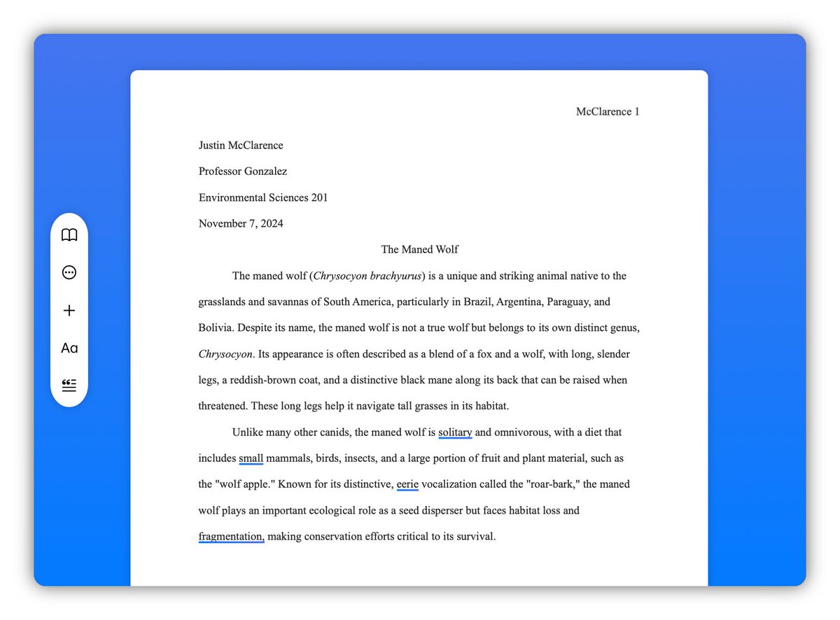 Essayist is ready for macOS 15.1 &amp; iOS/iPadOS 18.1! 🎉

So excited to soon have proofread in Essayist — a feature that corrects grammar, spelling and punctuation.

apps.apple.com/ca/app/essayis…