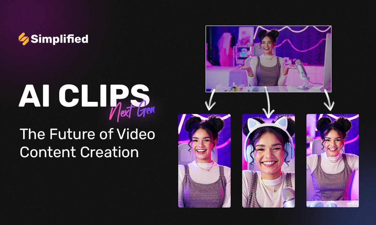 sosimplified's tweet photo. Simplified AI Clips Next Gen 🚀 is almost ready. Now do more with less in the English language! 💪🏼🌟
#AI #clipsnextgen #technology #simplifytech #innovation #efficiency #nextgeneration https://t.co/gviw5sDtBi