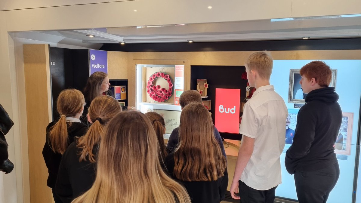 Exciting day at @LossieHigh as <a href="/poppy_bud/">Poppy Bud</a> stopped by! 

🌟The young people at Lossie High were speedy and focused, making their poppies with care!

Did you know? 🇫🇷 The Cornflower, or Le Bleuet, is France’s national remembrance flower, symbolising resilience and sacrifice.