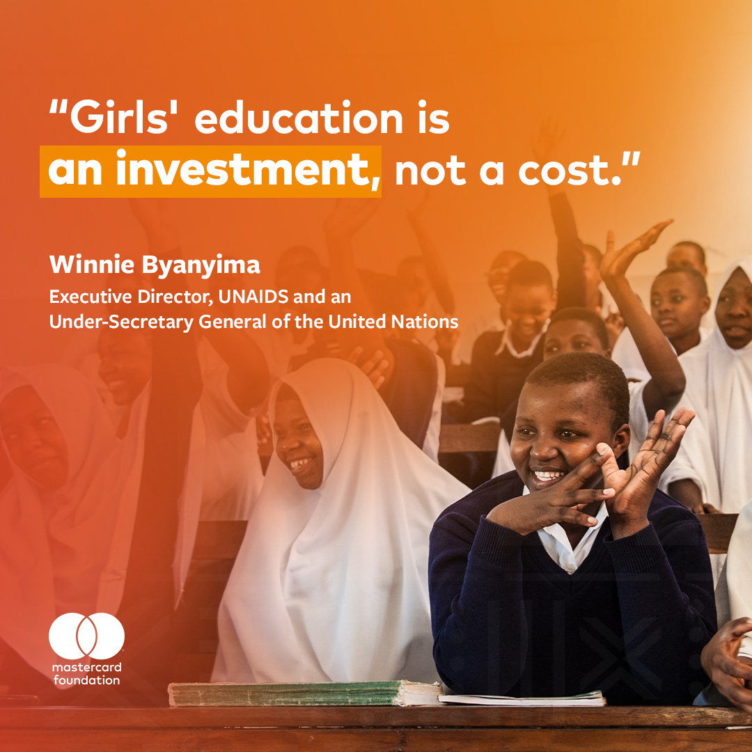 Mastercard Foundation tweet media
