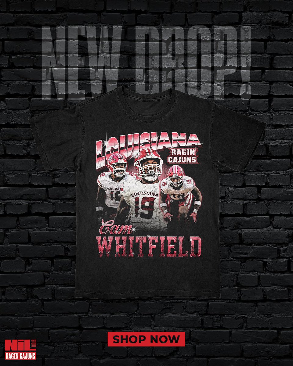 ragincajunsnil's tweet image. He lives in backfields 

Shop Cam Whitfield&apos;s exclusive merch!

➡️ nil.store/louisiana/lala…