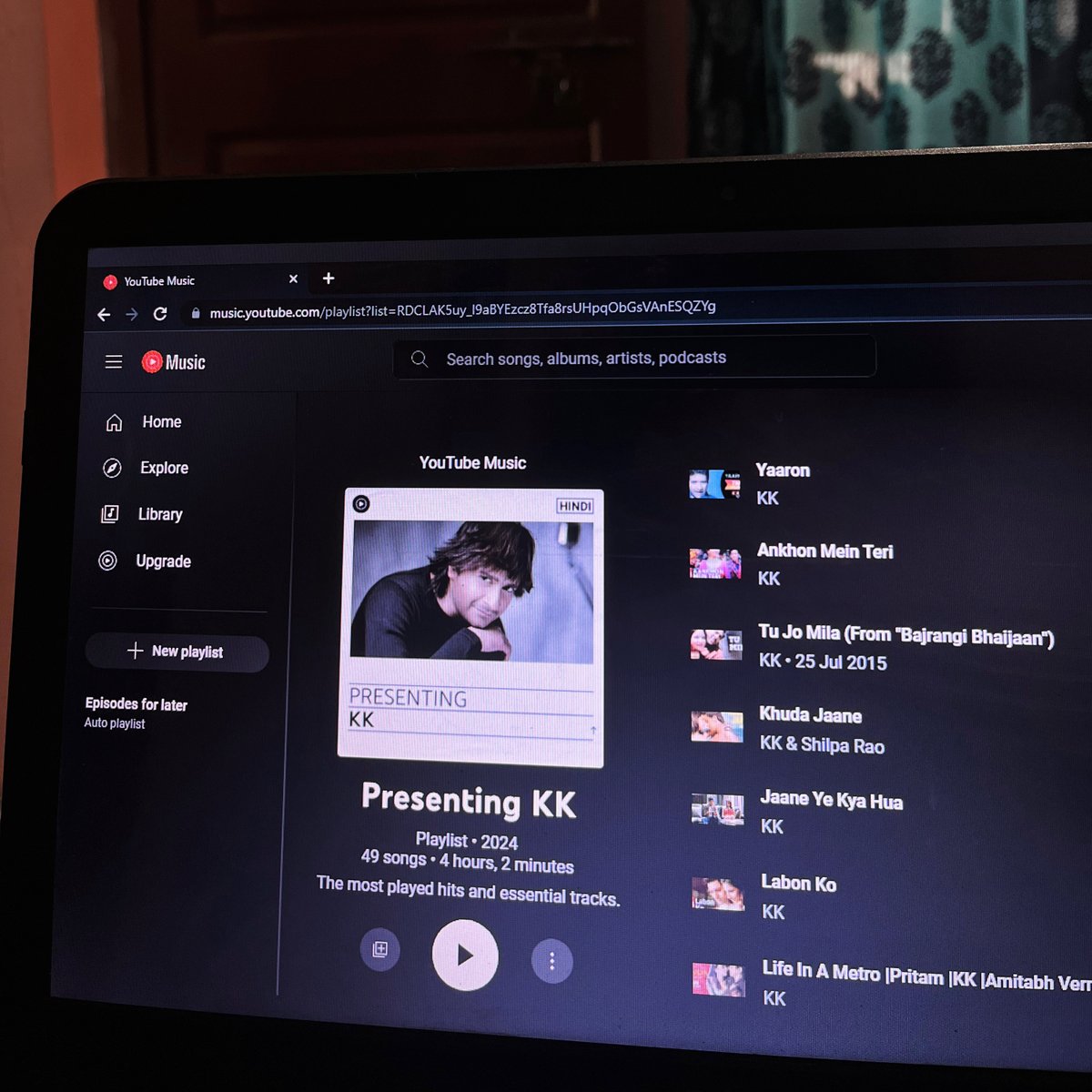 GoogleIndia's tweet photo. Wanted a hug, so listening to this playlist 🥹💗 https://t.co/XTIiNPBGKY