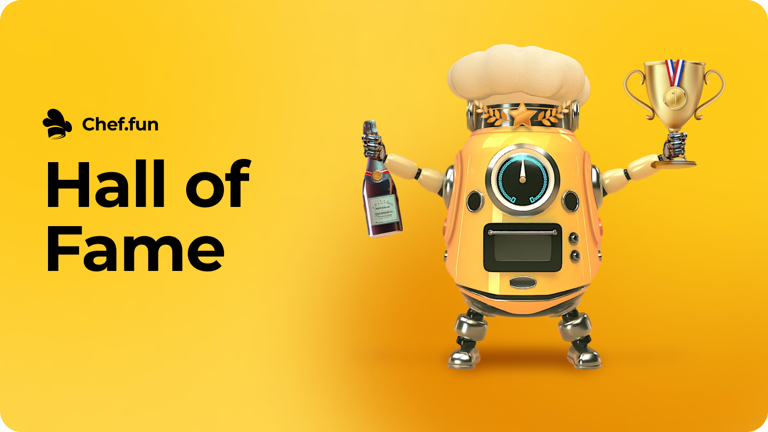 Uptober is almost over, and the heat is on in our monthly Hall of Fame! 🔥🔥🔥

$SHARP leads with a remarkable 2136x gains, truly a chef.fun record. 📈

$GREEDY takes the second spot with 369x while $LENS finishes third with 89x. 

The $5000 prize for first place