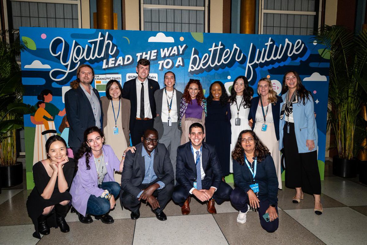 Felipe Paullier (@felipepaullier) on Twitter photo 🇺🇳 Today on #UNDay, we have a chance to reflect on the power of collective action and the role we each play in building a better world 🌍
🫂 I’m very proud of our team at <a href="/UNYouthAffairs/">UN Youth Office</a>, and their efforts to ensure that young people’s voices are front and center in the <a href="/UN/">United Nations</a> 🇺🇳 Today on #UNDay, we have a chance to reflect on the power of collective action and the role we each play in building a better world 🌍
🫂 I’m very proud of our team at <a href="/UNYouthAffairs/">UN Youth Office</a>, and their efforts to ensure that young people’s voices are front and center in the <a href="/UN/">United Nations</a>