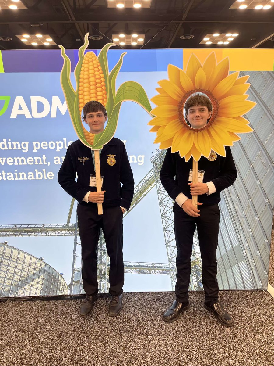 ADMFarmServices's tweet photo. Join #TeamADM at the 2024 National FFA Organization Convention. We are excited to connect, share insights, and explore career opportunities with ADM. Visit us at Booth #1130/1330 today and tomorrow.
Don’t miss out on the chance to engage with our team and learn more about what we have to offer!
#FFAProud #NationalFFA