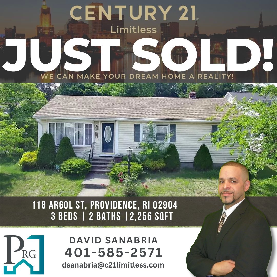 Century21PRG's tweet photo. 🎉 SOLD! 🎉 Congrats to our sellers on the sale of 118 Argol St, Providence, RI! 🏡 Thinking of selling?

#Sold #ProvidenceRealEstate #JustSold #HomeSale #RealEstateSuccess #HappySellers #ClosedDeal #Century21Limitless #ProvidenceRI #RealEstateExpert https://t.co/Ru9cXhNJ7R