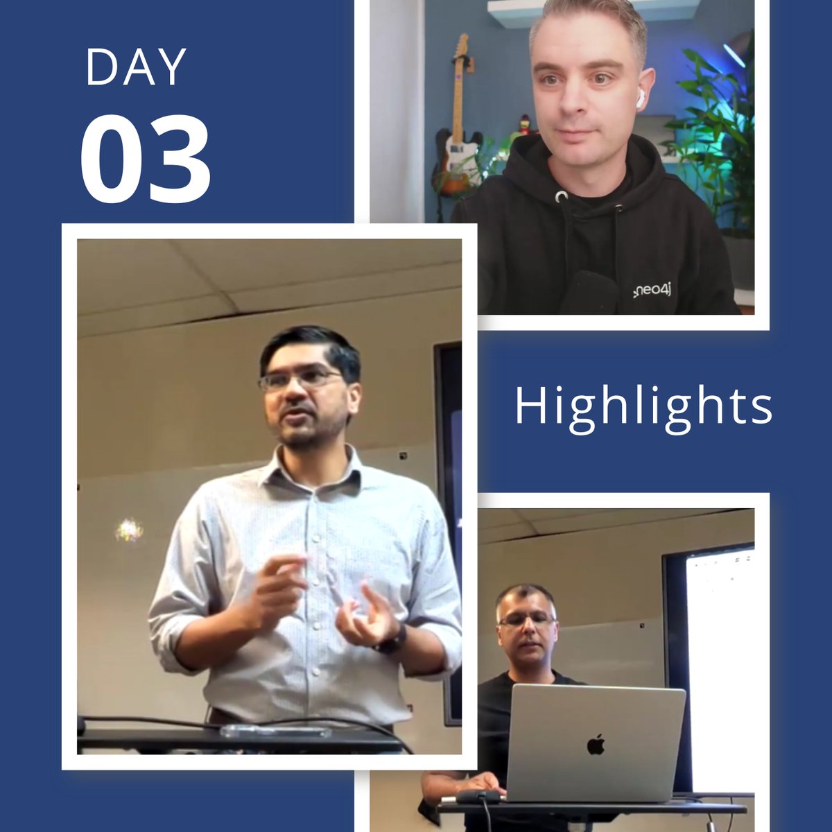 DataScienceDojo's tweet photo. π Day 3 Recap: Pioneering the Future of LLM Applications
Ready to level up your AI skills? Secure your spot for the final bootcamp of the year:https://t.co/CT4kvhAfhk
#llmdojo #llmbootcamp #llm #ml #ai #genai #langchain #neo4j #vectordatabases #retrieval https://t.co/S0W7ML1xqr