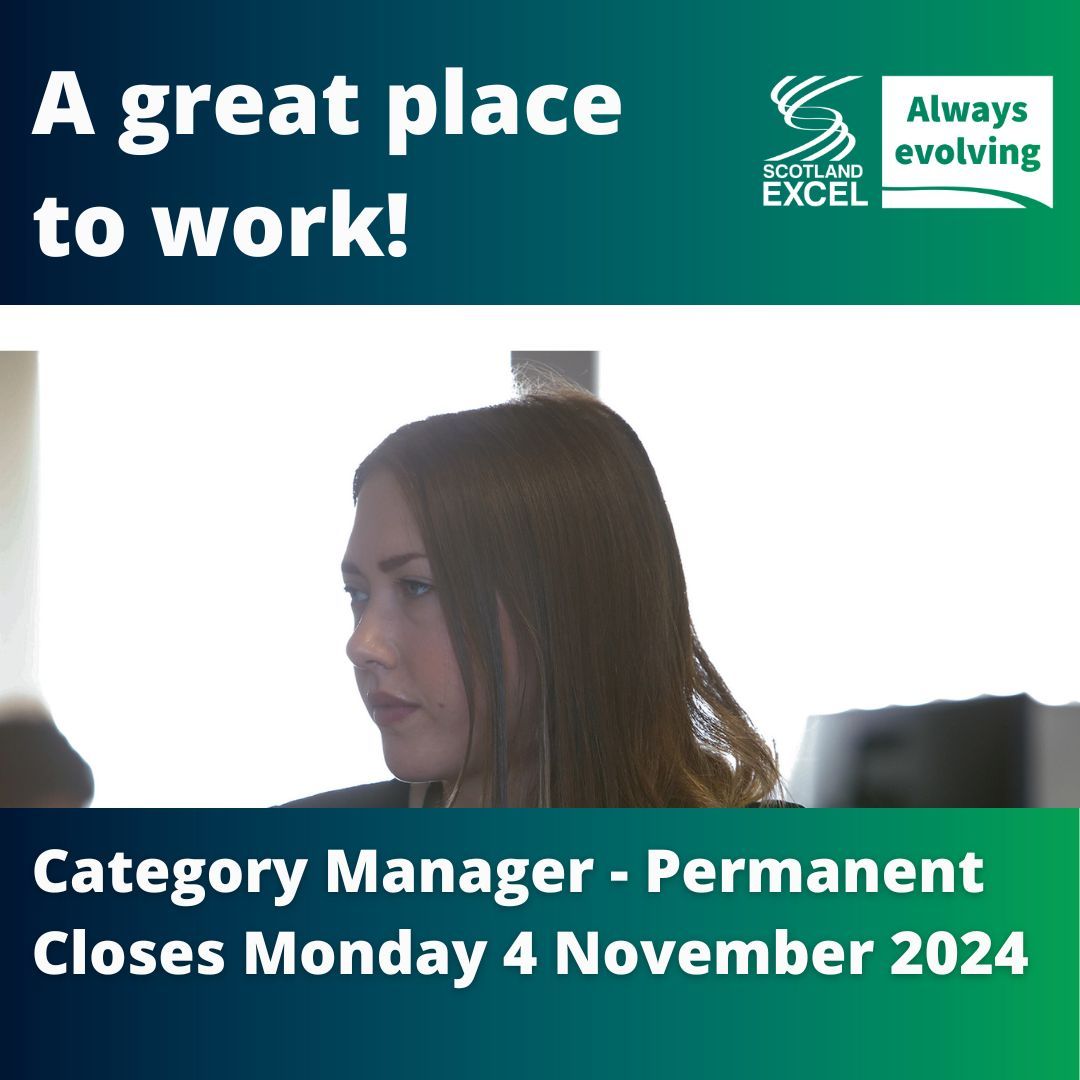 ScotlandExcel's tweet image. We're looking for a talented individual to lead our Children and Families commissioning and procurement team.
Salary: £57,287 - £60,899
Read more about this fantastic opportunity and apply online buff.ly/3Yml6f6
#TimeToExcel #careers #jobs