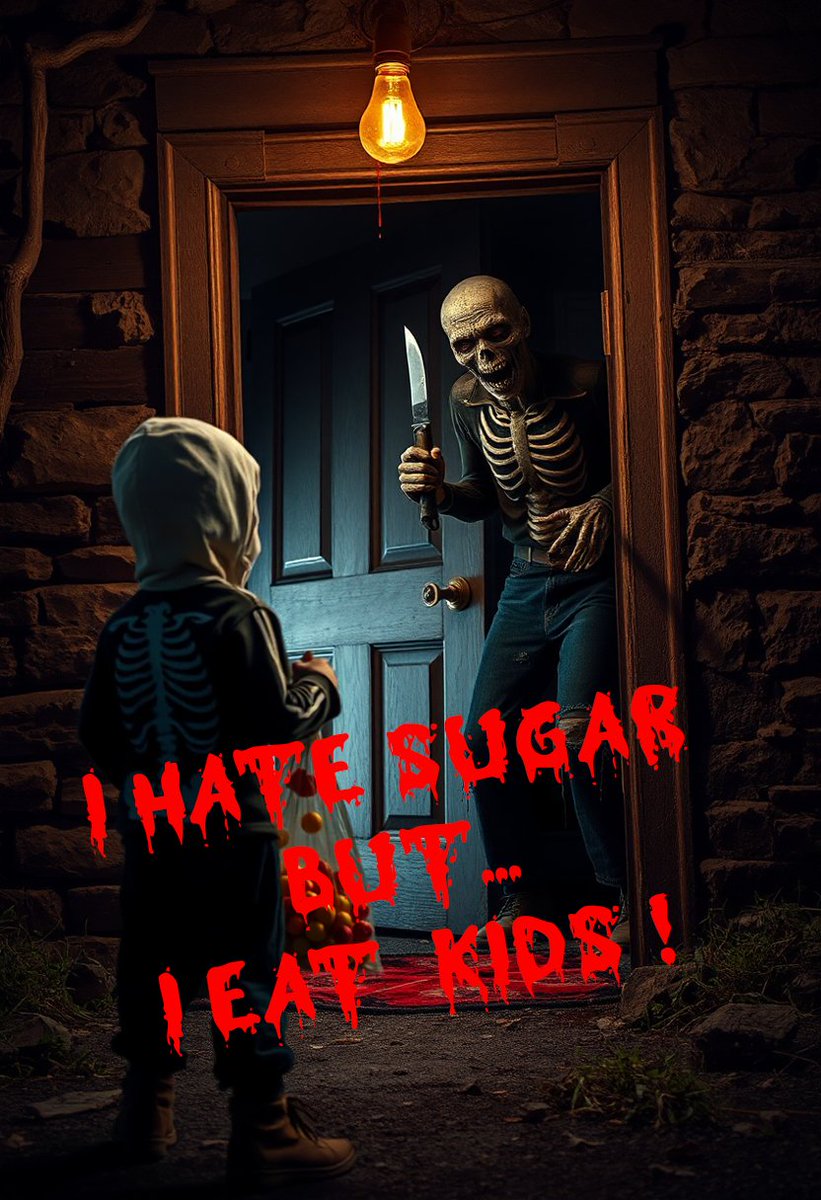 Je déteste Halloween. Avis aux petits enfants !👿