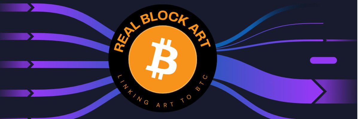 REAL BLOCK ART (R₿A) ◉▣🟧 tweet media