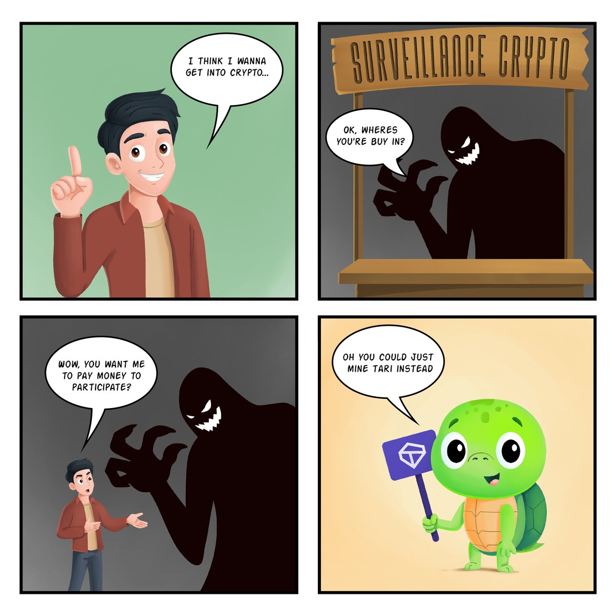 Mining Tari is the easiest way to get into crypto