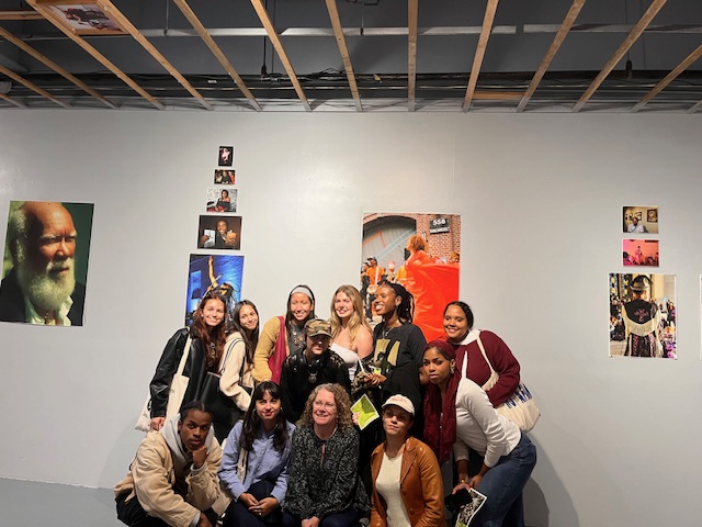 Shout out to <a href="/FIT/">FIT</a> professor Amy Werbel and her “Art &amp; Social Justice in New York” students who came by earlier this month to view our Fall 2024  Vizyon Atistik exhibitions and learn more about the work we do in the community!