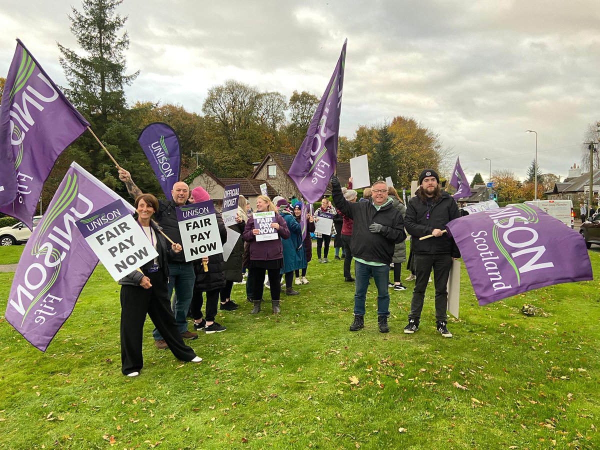 UNISON Fife tweet media
