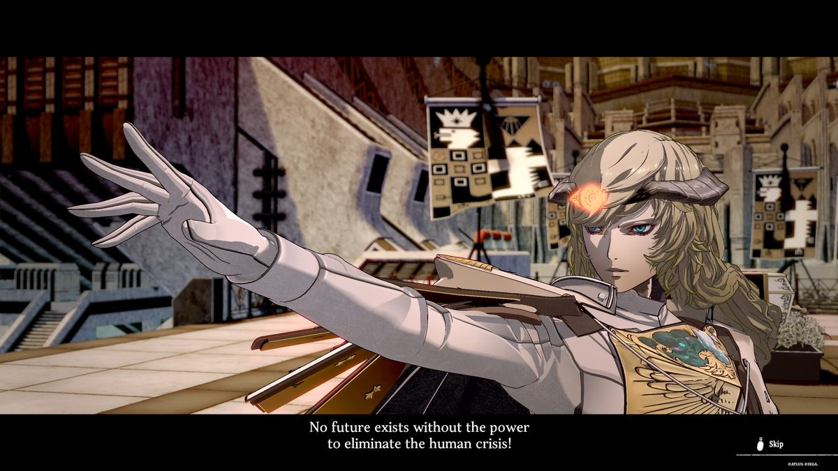 Metaphor: ReFantazio is actually a Final Fantasy-esque story made in the aesthetic of Persona 5, I’m not even joking.

The story is so goddamn compelling and the characters are really likable (and hot) too.

I am 4 hours in and so incredibly invested already, you have no idea 😭