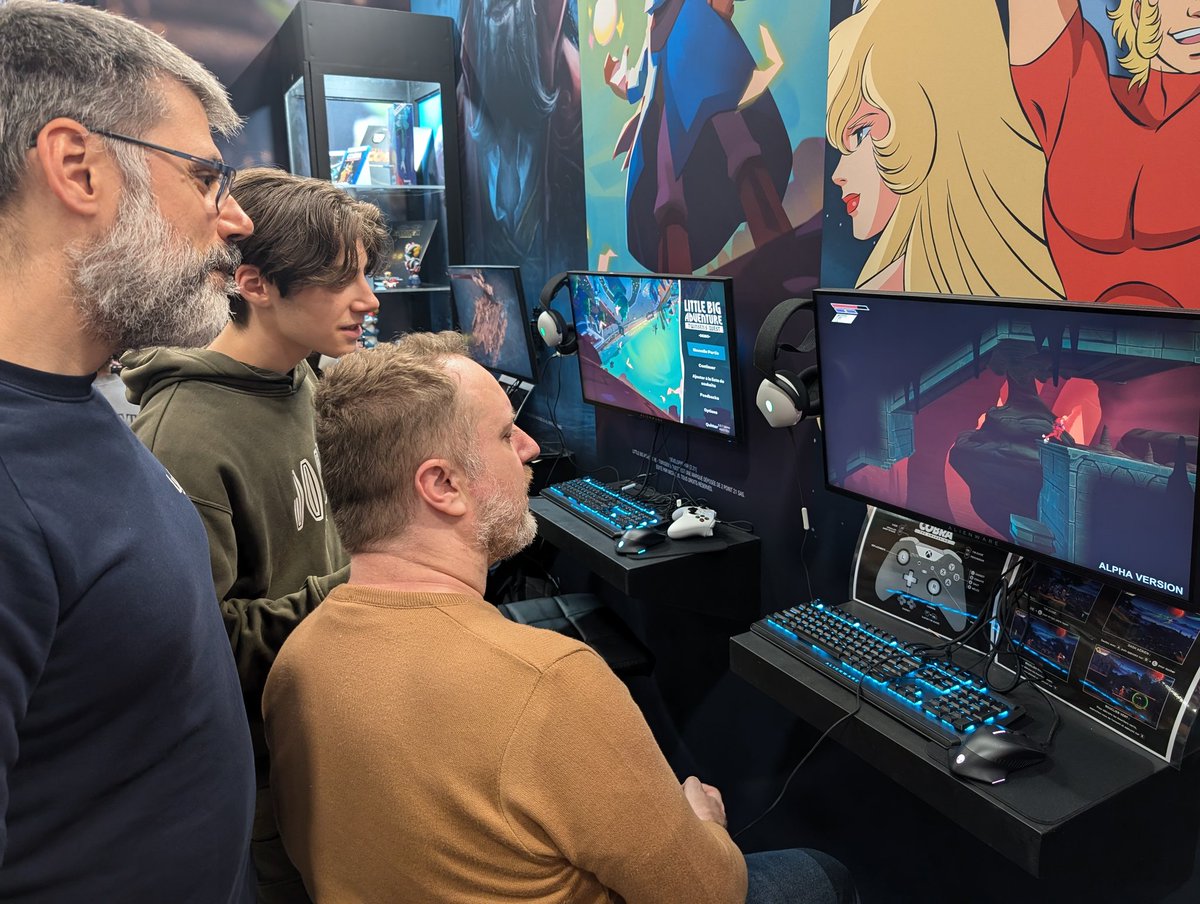 Microids_off's tweet photo. Jour 2 @ParisGamesWeek : ✅
Encore une journée exceptionnelle en votre compagnie ! On se retrouve jusqu'à dimanche au Hall 1 & Hall 2.2 🎮
Quelle démo vous donne le plus envie de jouer au jeu complet ? 👀
#PGW24 #MicroidsPGW https://t.co/mxAWR8Sxzl