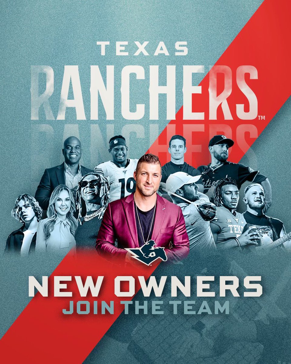 TerrenceRealtor's tweet image. Tim Tebow, Juju Smith-Schuster, Terrence Murphy and More Join Lil Wayne, Scottie Scheffler and Kendra Scott as New Texas Ranchers MLP Owners! #RideTall #TexasRanchers #TerrenceMurphy

terrencemurphy.com/former-nfl-pla…