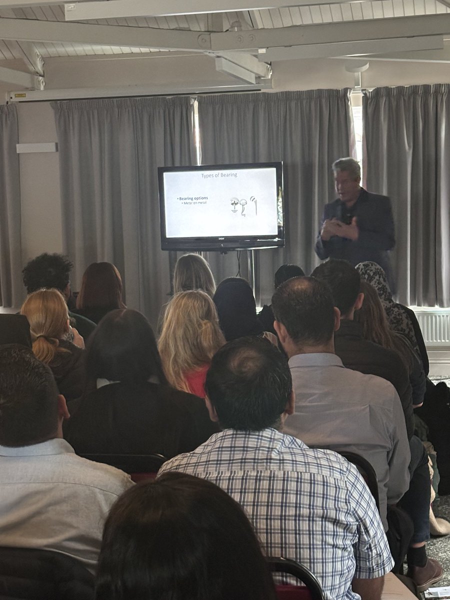 BhamKnee_Should's tweet photo. This aft spent educating 55 Solihull GPs on updates on hips&amp;shoulders for General Practice, as part of the Solihull GP VTS scheme with Mr Treacy&amp;Mr Massoud. 
Always great to be invited back each year by Dr Mehta and Professor Charlton, this is our 9th year
#GeneralPractice #msk https://t.co/GxrwRqlsJX