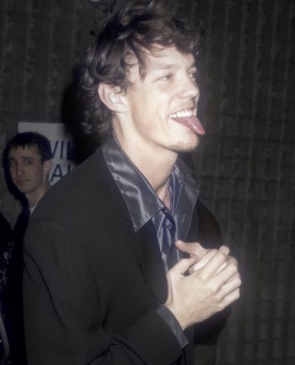 Matthew Lillard at the premiere of Scream (1996)