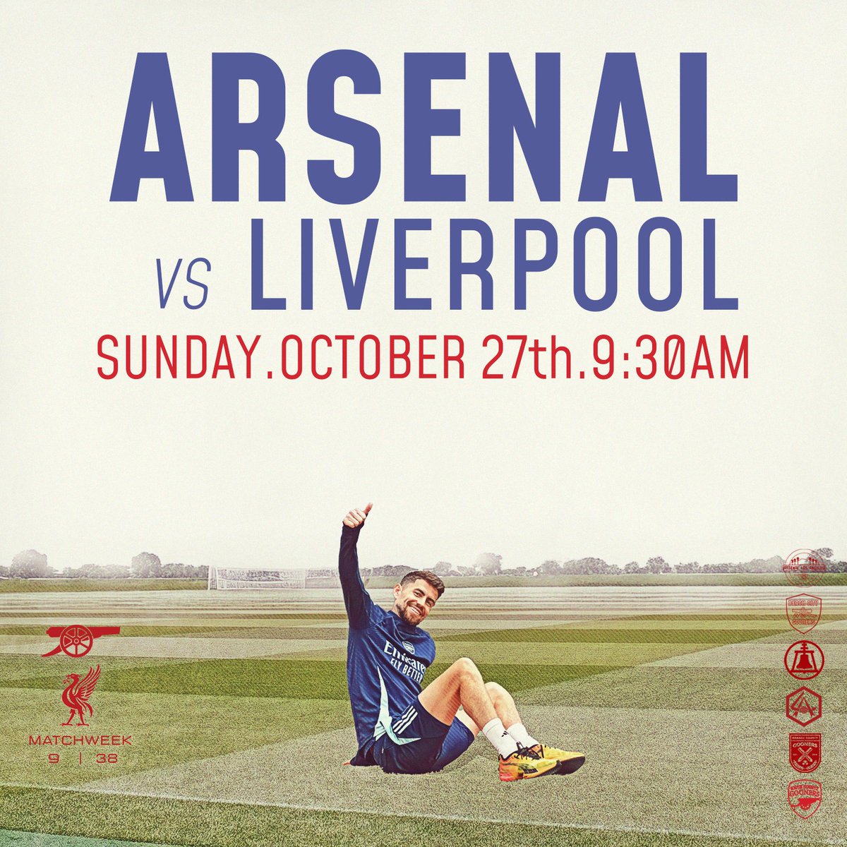 Arsenal take on the pretenders at the top of the table. See you at Auld Dubliner on Sunday! #arsenal