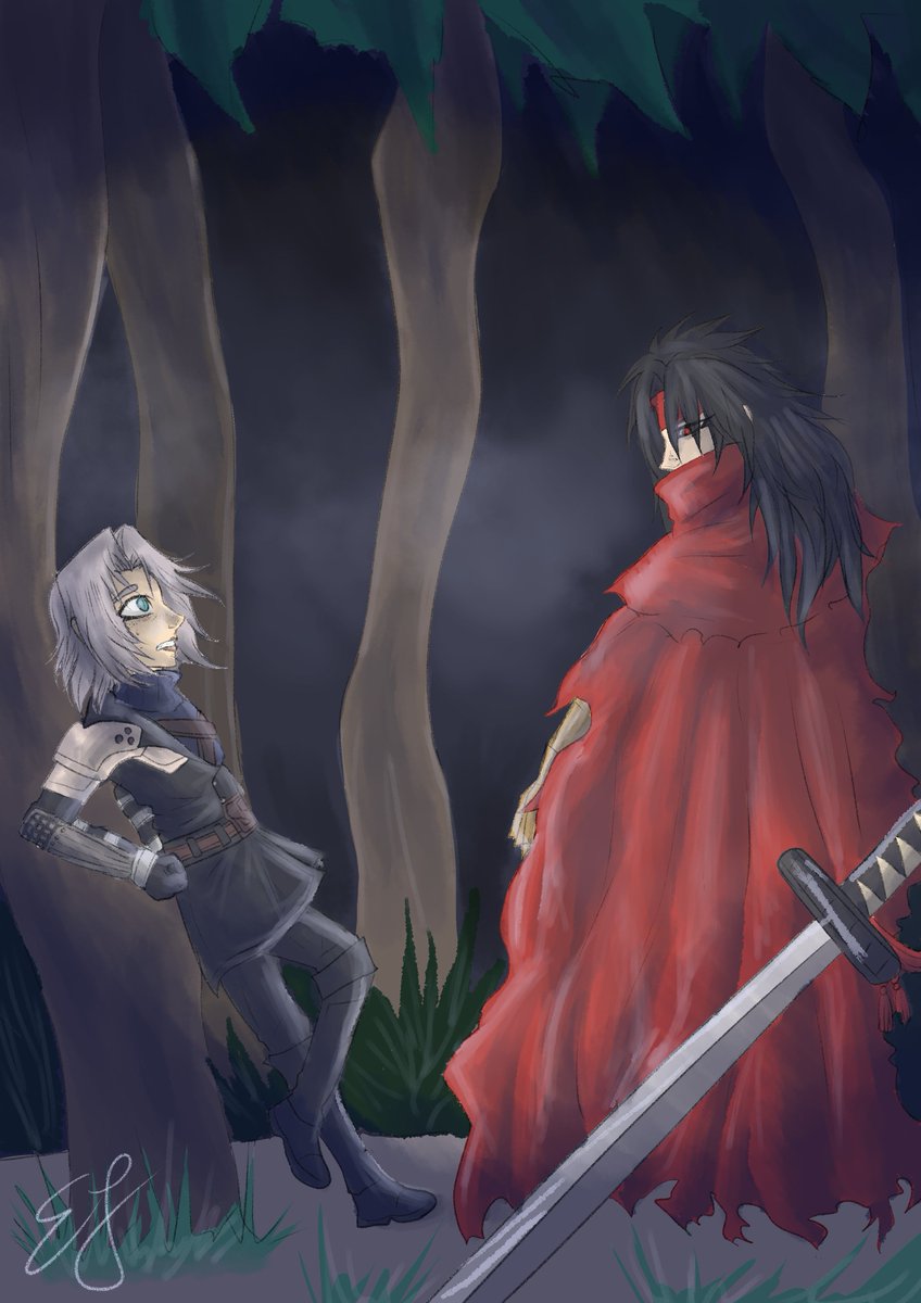 #SephirothWeek 2024 || Day 2. Youth
“No”, the stranger whispered. “You’re too young.” His voice was deep, raspy, as if he hadn’t spoken in years. It sent a shudder down Sephiroth’s spine.
archiveofourown.org/works/59996767…