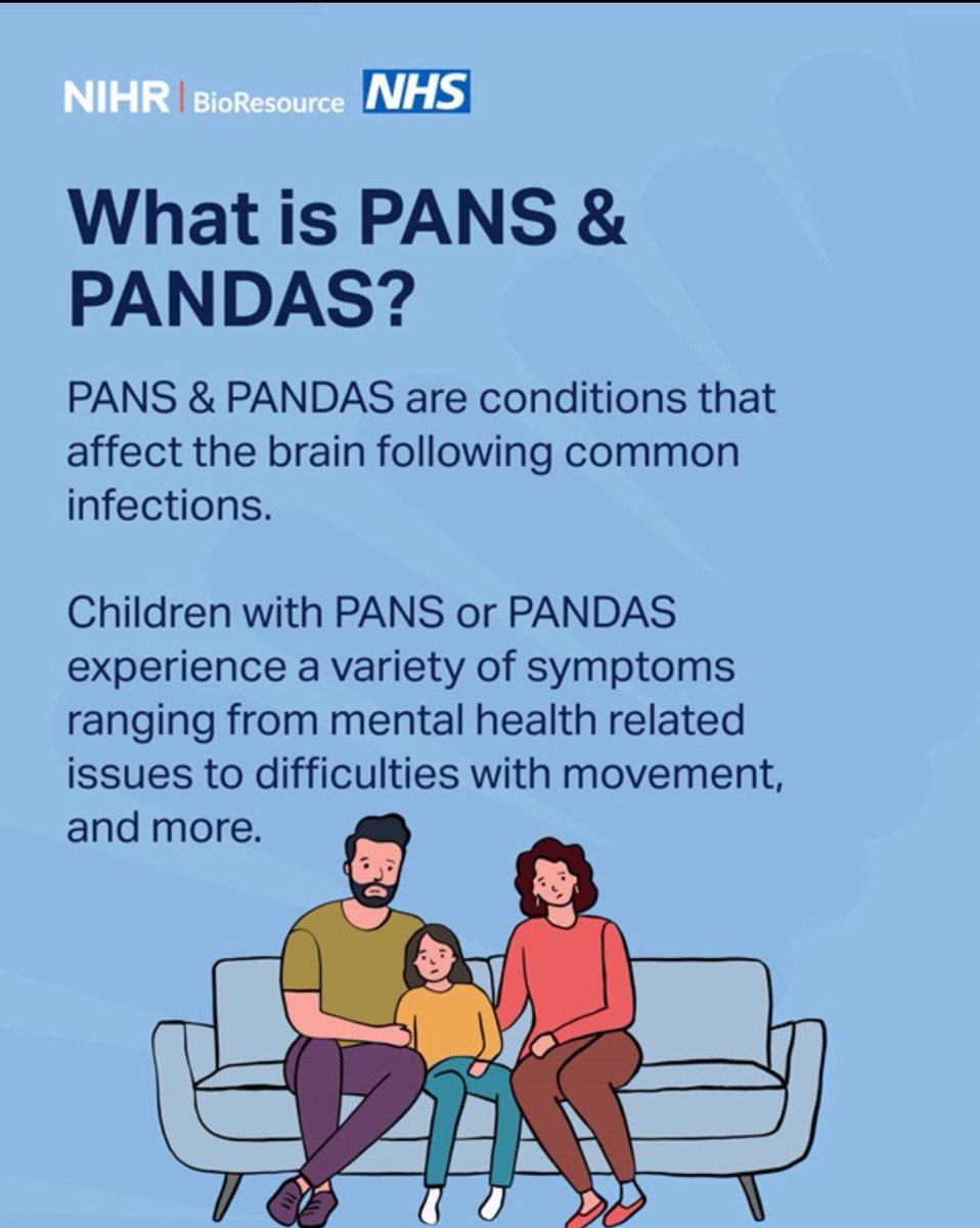 PandaMama2024's tweet photo. #ParentingWeek2024
#PansPandasHour
As a parent, did you know that a sudden abrupt onset of unusual symptoms in a child after an illness can be immune mediated? #OCD #Tics #BehaviourChange #Rage #HandwritingRegression #AcademicDecline #SevereAnxiety #SchoolRefusal #Jerks #Arfid https://t.co/Qcp1ScNE29