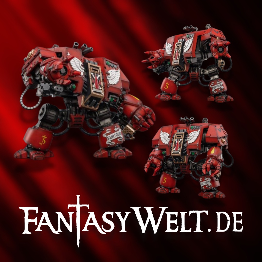 Neues aus dem 31. Jahrtausend: Die Blood Angels landen bei Fantasywelt.de! ⚔️
Fans des Warhammer-Universums, macht euch bereit für epische Schlachten mit den neuesten Actionfiguren aus „The Horus Heresy“ #Warhammer #TheHorusHeresy #BloodAngels #ActionFigures #WH40k