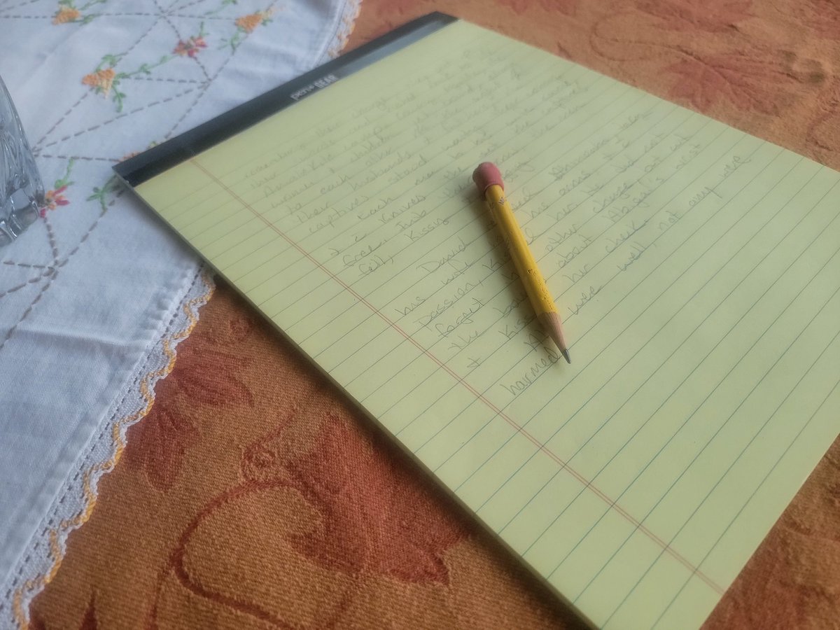 SusanVanVolkenb's tweet image. When I sit before a blank screen &amp;amp; words don't come, I leave my desk &amp;amp; find a different room. Using pencil &amp;amp; paper, there is no pressure to find the perfect words. With this freedom, my page fills easily as the scene comes in rapid waves.
#amwritng #authorslife #writechat