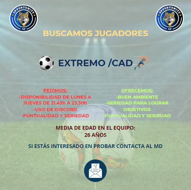 Opportunity VF (@opportunityvf) on Twitter photo 