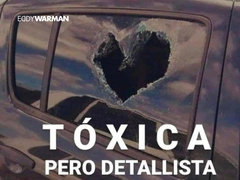 EddyWarman's tweet photo. Tóxica pero detallista.

#amordelbueno #amoreal #reallylove #toxicasnovias #toxicas #eddywarman https://t.co/qR9CQAGIrj