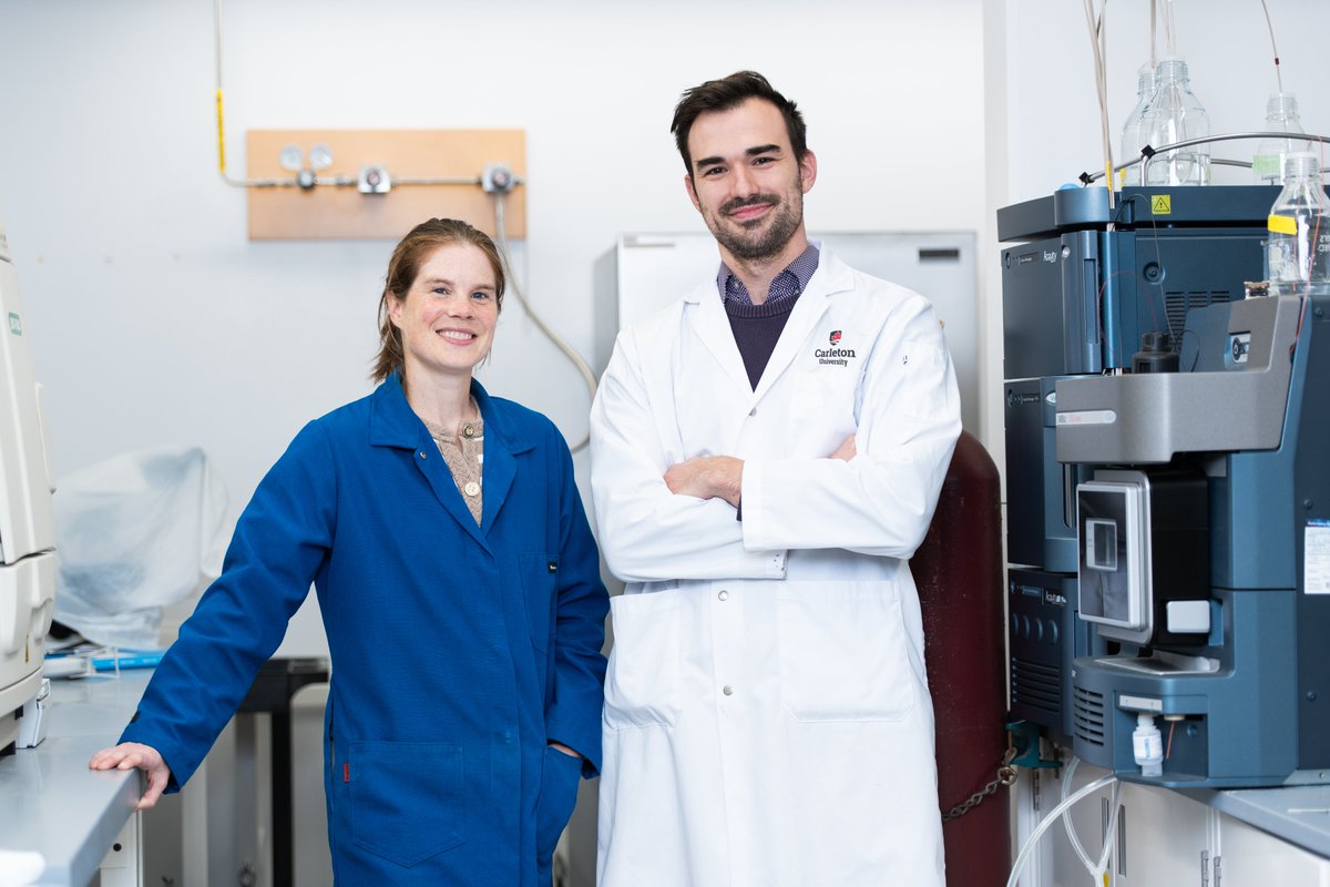 Carleton University (@carleton_u) on Twitter photo How powerful is your gut? According to <a href="/CarletonScience/">Carleton Science</a> researchers, Amy Rand & Daniel Grégoire, it might be powerful enough to break down PFAS, famously known as "forever chemicals". How powerful is your gut? According to <a href="/CarletonScience/">Carleton Science</a> researchers, Amy Rand & Daniel Grégoire, it might be powerful enough to break down PFAS, famously known as "forever chemicals".
