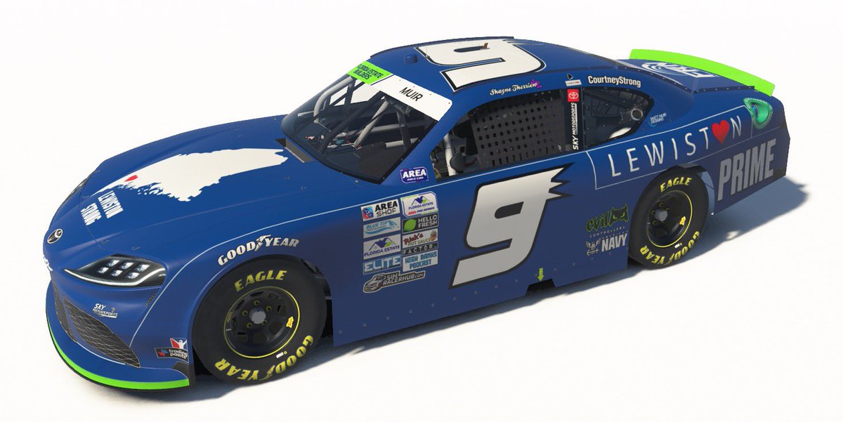 We’re back on track tonight, but there’s more important things to always remember. 

Never forgetting, and to honor those lost on October 25th, 2023. 

Shayne and the team will all be sporting special Blue schemes based locally from Lewiston, Maine. 

Let’s have a good one