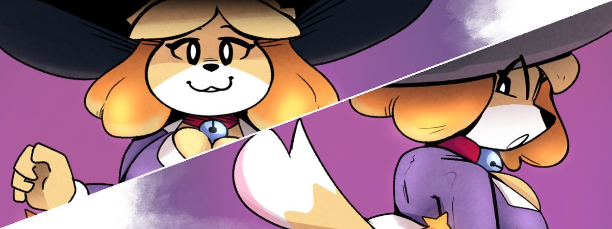 CloudiDoodles's tweet photo. Some Isabelle witch on the P@treon https://t.co/YCwJMPZ9Wl