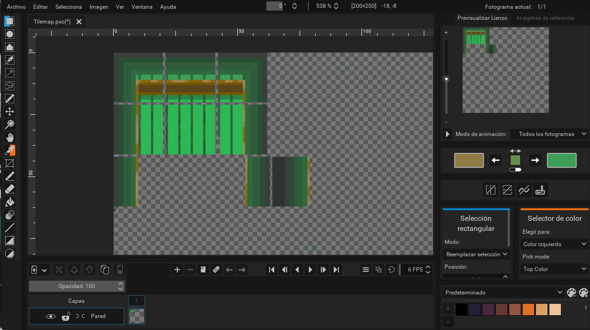Joss_Dev19's tweet photo. Working on the second map of the game... the process is slow but everything is with passion.
-
Trabajando en el segundo mapa del juego...el proceso es lento pero todo con pasión

#PixelArt #IndieGameDev #solodev #digitalart #tilemap #digitalwork https://t.co/b5pF9kQJsc