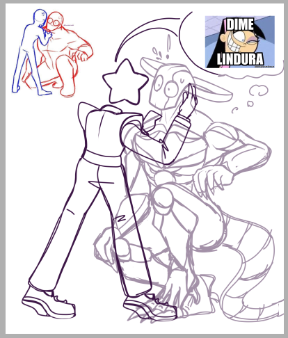 el loquito de los sueños exigiendo atención cuando el otro no lo topa ni entiende que quiere.

(fan de que ningun diseño se ve organico con el otro xdddd)