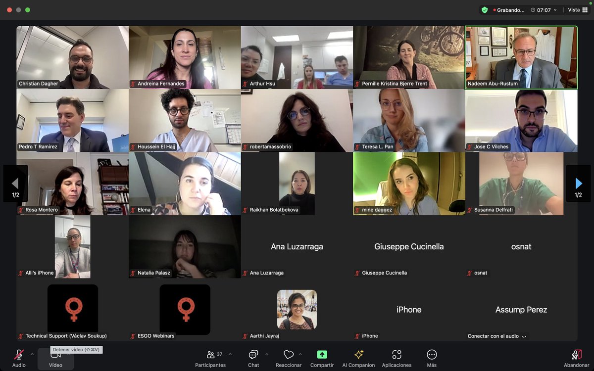 IJGC (@ijgconline) on Twitter photo Today we had a fantastic discussion with <a href="/ChrisDagherMD/">Christian Dagher</a> and <a href="/aburustummd/">Nadeem R. Abu-Rustum</a> during the #IJGCclub ๐ค๐คฉ
Thanks to the attendees, <a href="/IGCSociety/">IGCS</a>, <a href="/ESGO_society/">ESGO</a> and <a href="/IJGCfellows/">IJGC Fellows</a> ๐ฅ๐ฅ
<a href="/pedroramirezMD/">Pedro T Ramirez</a> <a href="/HsuMd/">Arthur_HC_Hsu</a> <a href="/JayrajAarthi/">Aarthi S Jayraj</a> <a href="/AndreFernandes2/">Andreina Fernandes</a> <a href="/OncoAlert/">OncoAlert</a> <a href="/GynMe4/">SoMe4GynOnc</a> @Jc_vilches <a href="/erodriguezglez/">Elena Rodrรญguez Gonzรกlez</a> Today we had a fantastic discussion with <a href="/ChrisDagherMD/">Christian Dagher</a> and <a href="/aburustummd/">Nadeem R. Abu-Rustum</a> during the #IJGCclub ๐ค๐คฉ
Thanks to the attendees, <a href="/IGCSociety/">IGCS</a>, <a href="/ESGO_society/">ESGO</a> and <a href="/IJGCfellows/">IJGC Fellows</a> ๐ฅ๐ฅ
<a href="/pedroramirezMD/">Pedro T Ramirez</a> <a href="/HsuMd/">Arthur_HC_Hsu</a> <a href="/JayrajAarthi/">Aarthi S Jayraj</a> <a href="/AndreFernandes2/">Andreina Fernandes</a> <a href="/OncoAlert/">OncoAlert</a> <a href="/GynMe4/">SoMe4GynOnc</a> @Jc_vilches <a href="/erodriguezglez/">Elena Rodrรญguez Gonzรกlez</a>