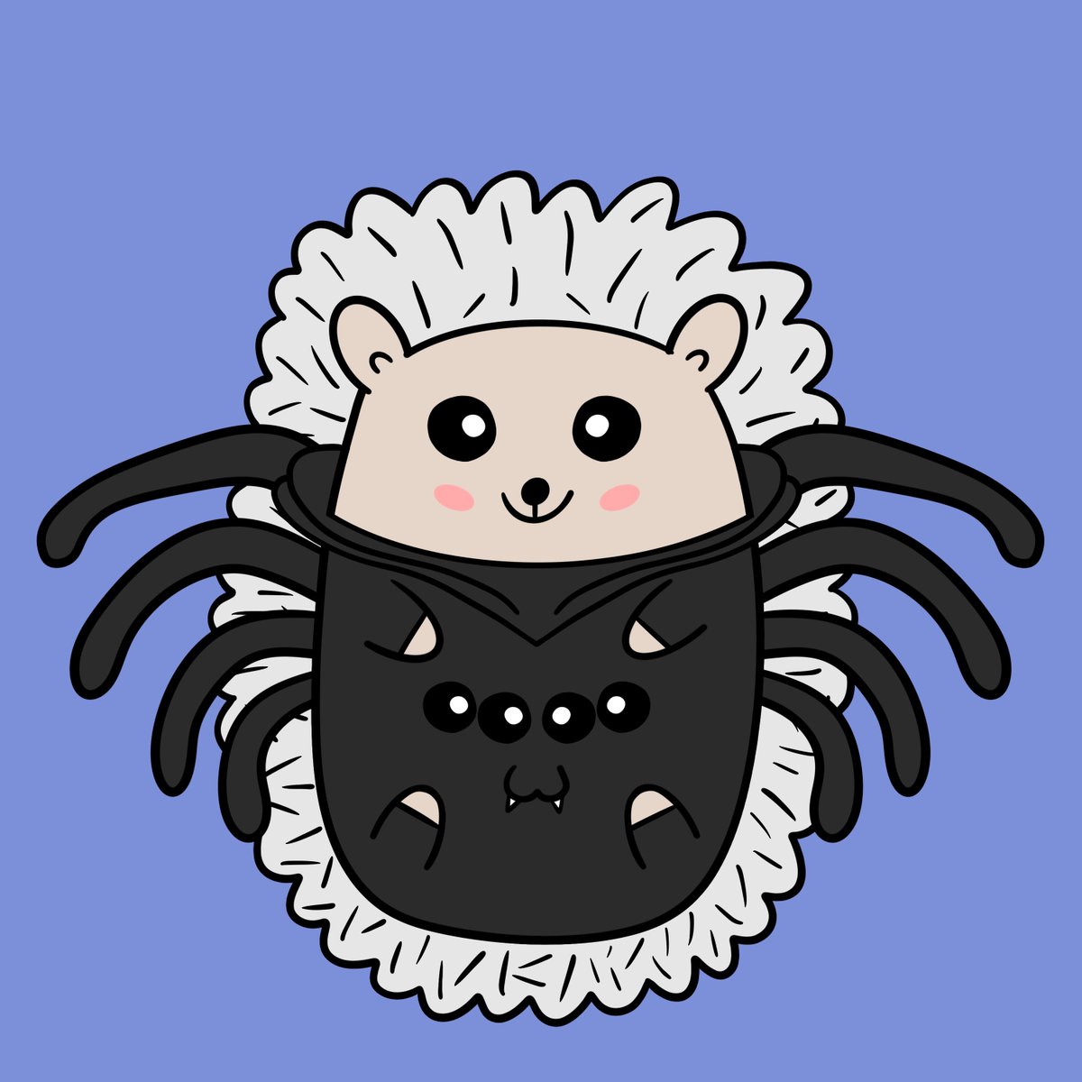 HedgehogsNFT's tweet photo. Let’s get spooky!!!! 🦔😈🕷️ Halloween Flaffle for mini &amp; genesis owners! 🎁 Join the giveaway in Fluffy Discord!

1x Genesis &amp; 1x Mini Halloween Fluffies in the hole collection. 🦔🦔

⏰ 48 hours
⚠️ Max 1 win, so 2 lucky fluffy owners! https://t.co/DoDudZ8F44