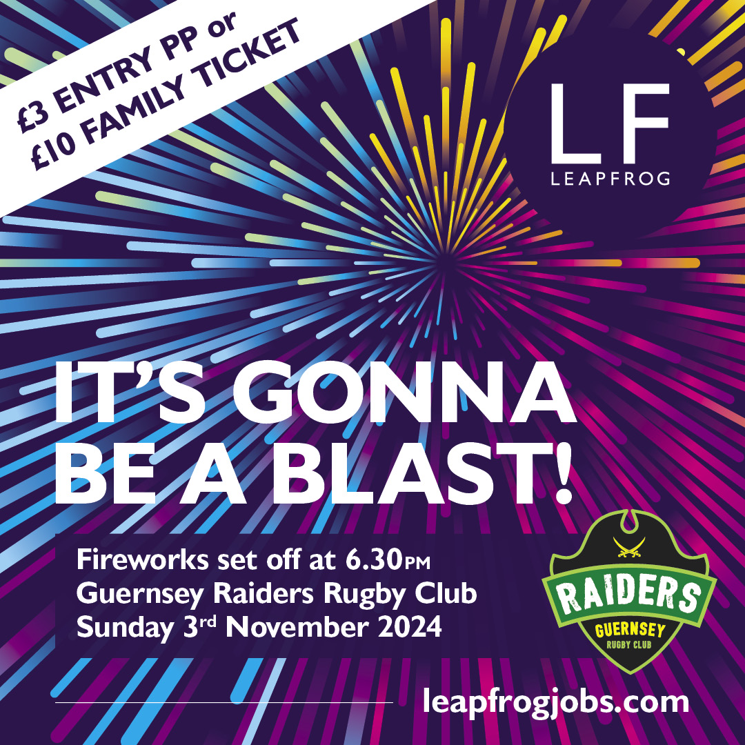 Not long to go until our annual Fireworks night! 🎆

We look forward to seeing you there! 🤩

Thank you to Leapfrog for your support in continuing to sponsor this event! 🟢⚪