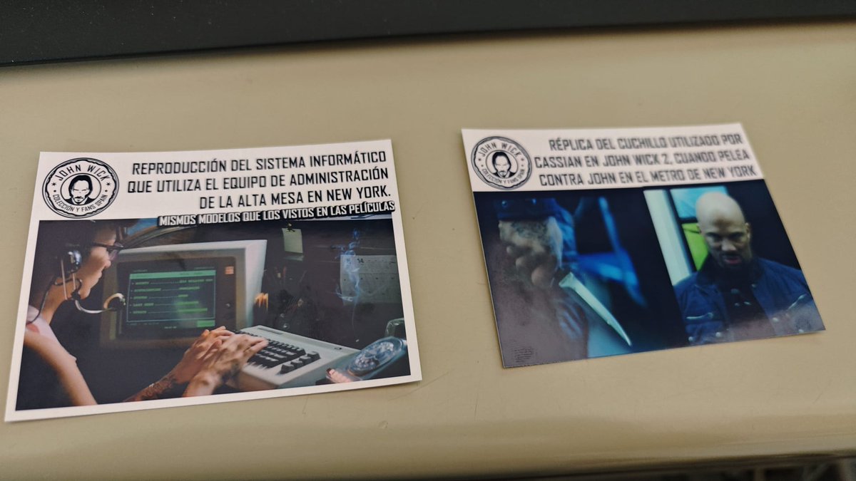 ColeccJohnWick's tweet photo. @cjdltorre @OdeonMulticines @CCMiradorcuenca @maravillasfilms @meliespro Las tarjetas ya están listas 🤣🤣 https://t.co/FXfLZglGrf