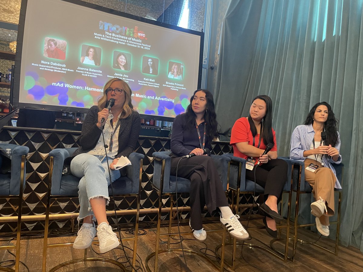 Mondo 2024! VP of Licensing Deborah Cally and President / EP Sydney Ferleger carried the torch for Team TMP to The Guild Of Music Supervisors event at MONDO.NYC last week. An epic day of illuminating panels and catching up with esteemed colleagues!