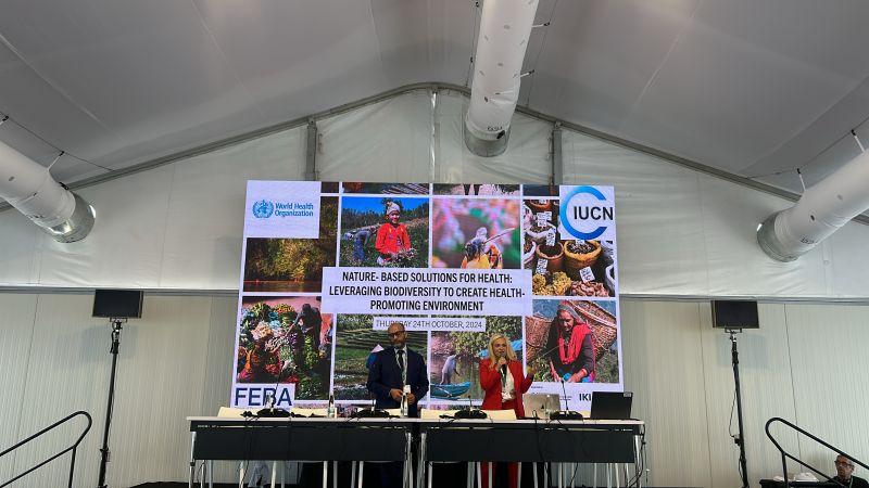 IUCN Forest and Grasslands (@iucn_forests) on Twitter photo HOT OFF THE PRESS! - #NbS for Health Report!
The below snapshot shows the lead author Cristina Romanelli from <a href="/WHO/">World Health Organization (WHO)</a>, the main driving force behind this essential piece of work and Chetan Kumar from <a href="/IUCN/">IUCN</a> at the the report launch event today at the #CBDCOP16 in #Cali!
Find the HOT OFF THE PRESS! - #NbS for Health Report!
The below snapshot shows the lead author Cristina Romanelli from <a href="/WHO/">World Health Organization (WHO)</a>, the main driving force behind this essential piece of work and Chetan Kumar from <a href="/IUCN/">IUCN</a> at the the report launch event today at the #CBDCOP16 in #Cali!
Find the