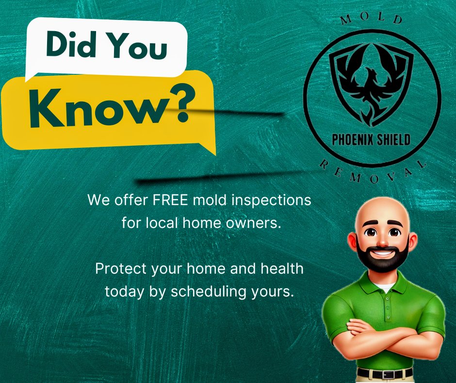 WesleyPainter4's tweet photo. Did you know?
We offer FREE mold inspections for local home owners. 
Protect your home and health today 
by scheduling yours. https://t.co/7JIfCLUcnB