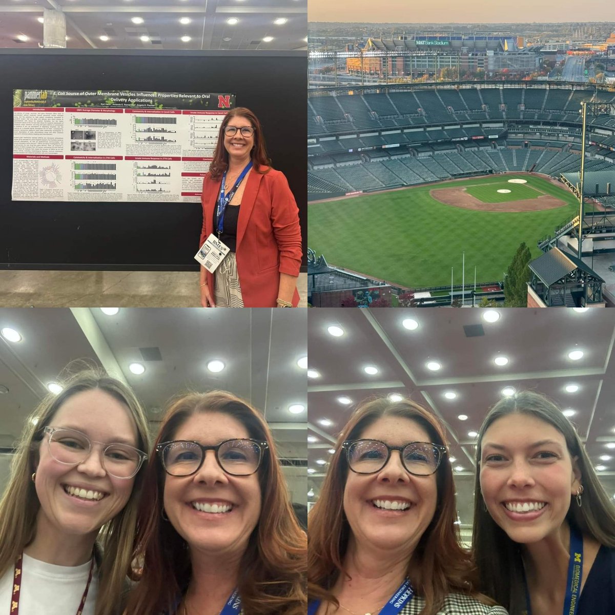 Pannier_Lab's tweet photo. Dr. Pannier is enjoying #BMES2024, catching up with lab alumni and presenting our work! @apannier2 https://t.co/KAUuLWDfUH