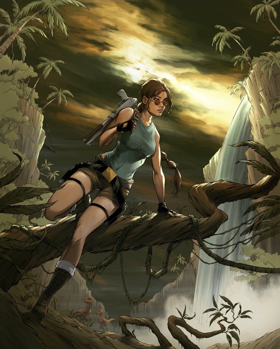 Lost Valley...
TOMB RAIDER 
Fanart by me😊

<a href="/tombraider/">Tomb Raider</a> #TombRaider #tombraiderremasters