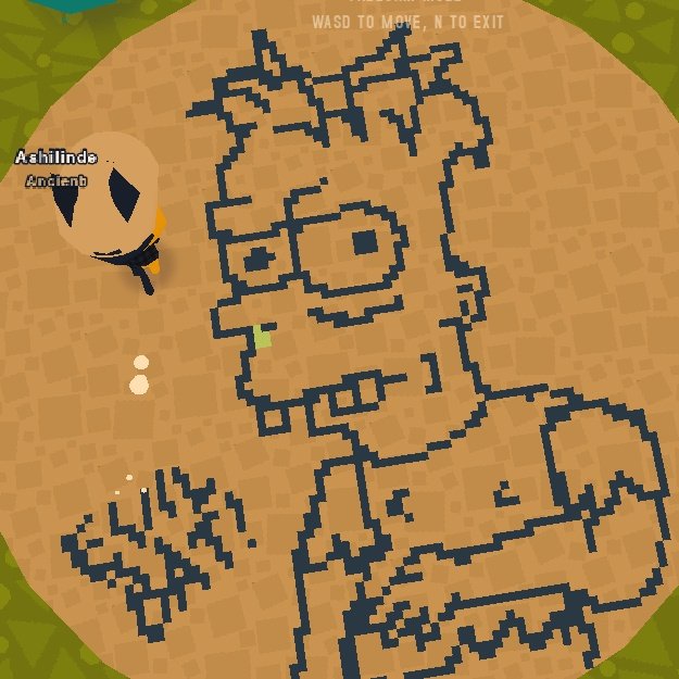 trashiegal's tweet photo. Bf made me draw this (evil Bart twin) #Simpsons #WEBFISHING https://t.co/SdxkwGXbnG