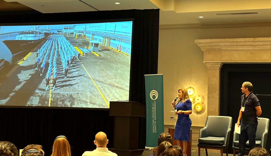 celina_dg's tweet photo. Agradezco a Conservation Alliance and Seafood Solutions por la invitación a ser parte del evento Cancún 2024 Alliance Conference. 
“Where the conection grows and the collaboration spark” https://t.co/IrXeFivwMb