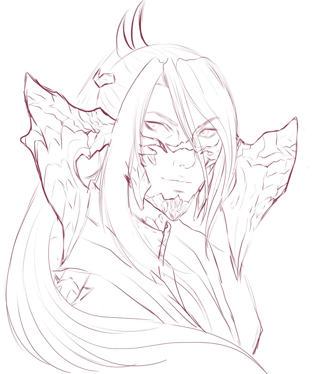Why do au ra need to have so many dang scales
#ff14 #wip