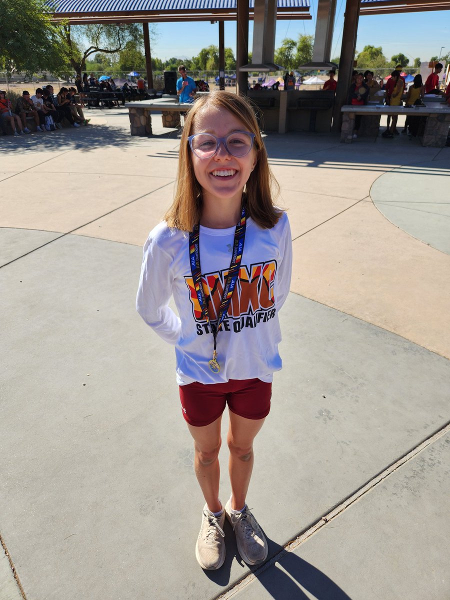 And Josephine Smeets is your Sectional Champ and breaks the school record in the 5k with an amazing 1752.1!