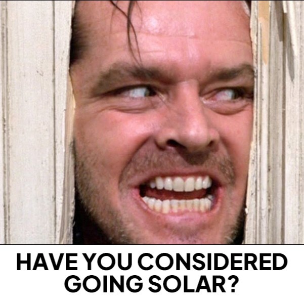 Solar salespeople will all but break your door down, trying to oversell you on solar panels. At EnergySage, we help you choose the installer that fits your needs and situation. 

Don't get scared into solar—go with those you can trust: energysage.biz/4dJPGFi