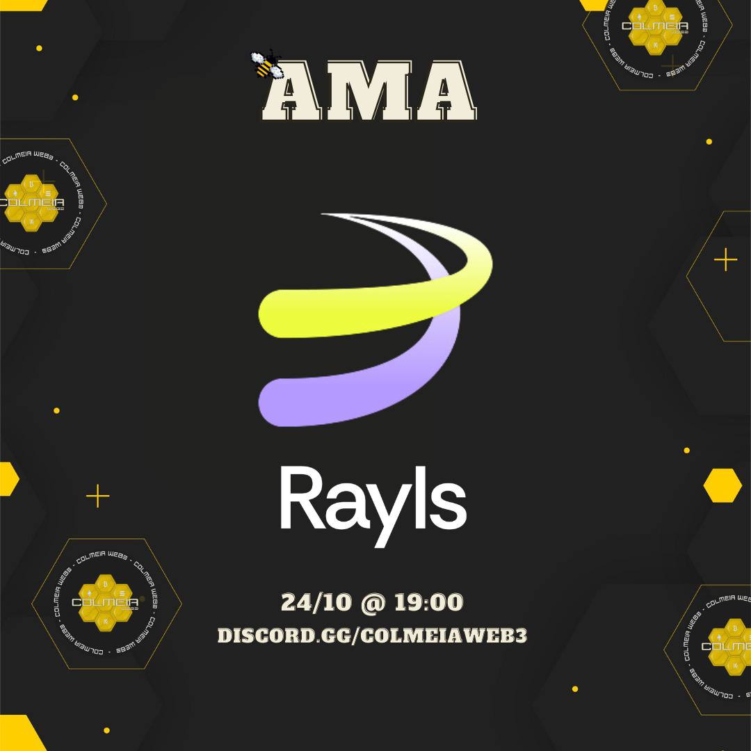 Participe do AMA do projeto <a href="/RaylsLabs/">Rayls</a>! Saiba como ele une TradFi e DeFi em um ecossistema inovador. Não perca! 🐝

#TradFi #DeFi